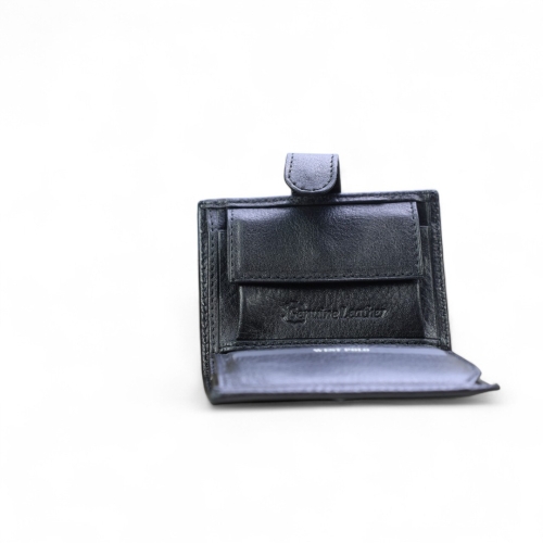 Мъжки кожен портфейл черен 222P