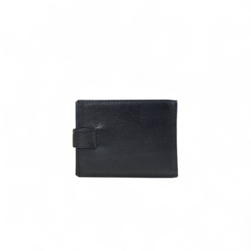 Мъжки кожен портфейл черен 66P