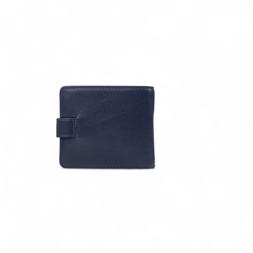 Мъжки кожен портфейл тъмно син 3434P