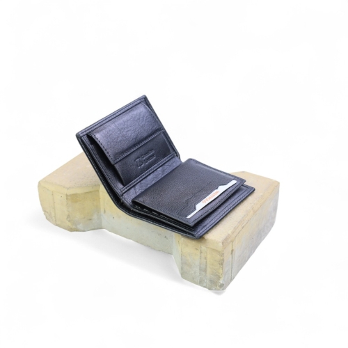 Мъжки кожен портфейл черен 226