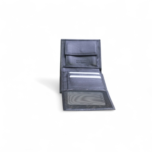 Мъжки кожен портфейл черен 97