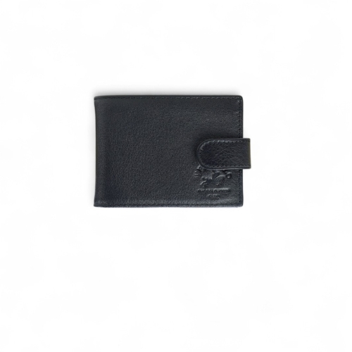 Мъжки кожен портфейл черен 208P