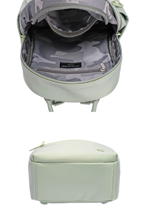 Дамска раница светло зелена CM7522 David Jones