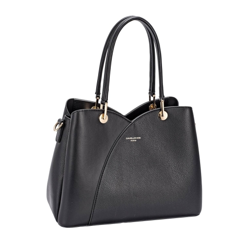 Дамска елегантна чанта черна CM7419-1 David Jones