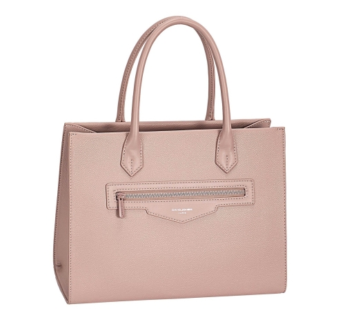 Дамска елегантна чанта розова CM7642A David Jones