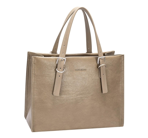 Дамска ежедневна чанта тауп CM7666 David Jones