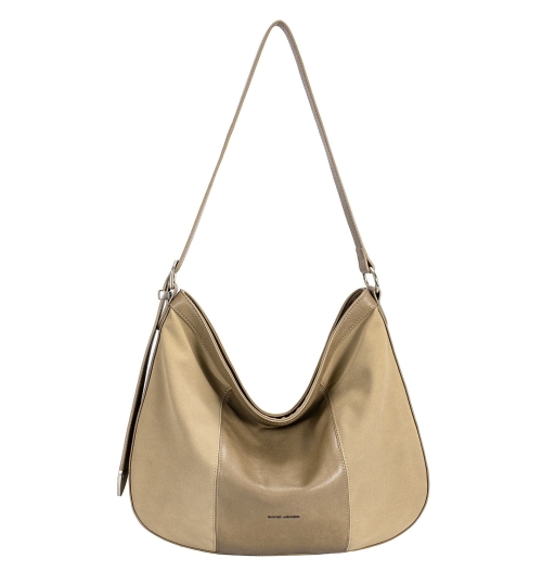 Дамска ежедневна чанта тауп CM7706 David Jones