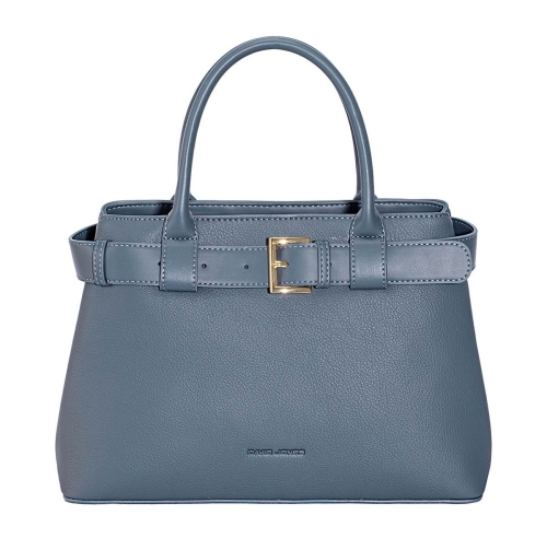 Дамска елегантна чанта синя CM7795 David Jones