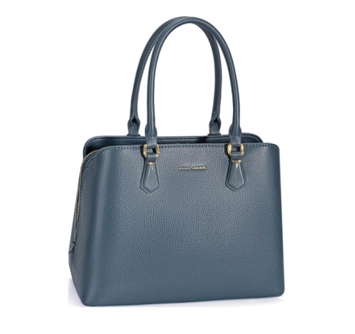 Дамска елегантна чанта синя CM7648A David Jones