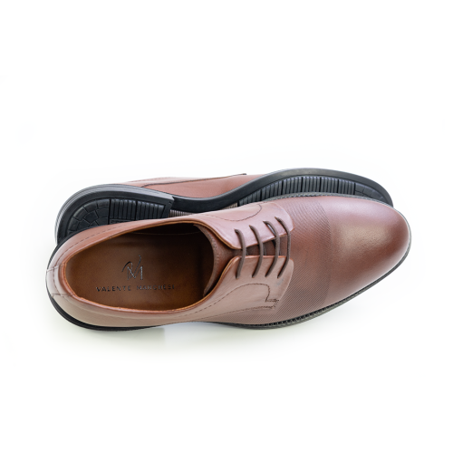 Мъжки елегантни обувки от естествена кожа таба 7000-341