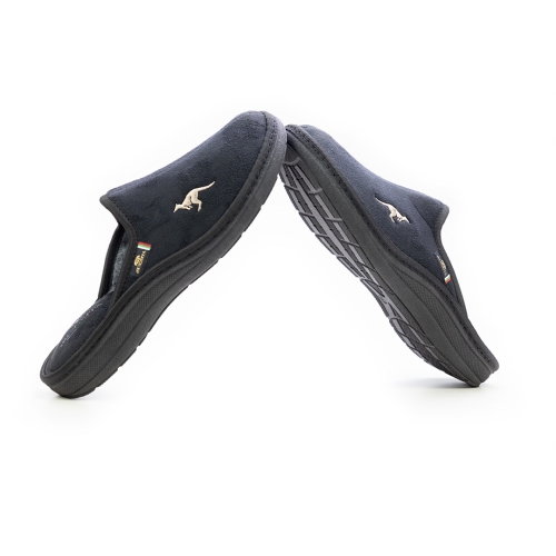 Мъжки домашни пантофи черни 20-121