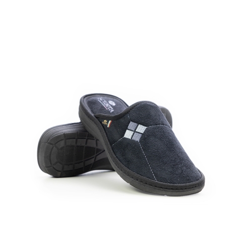 Мъжки домашни пантофи черни 2148