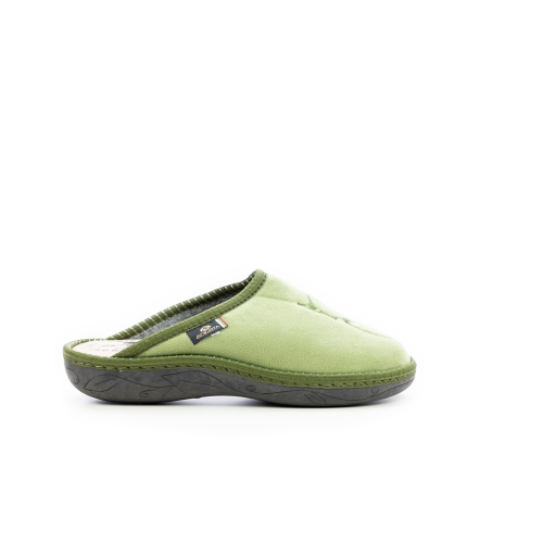 Дамски домашни пантофи зелени 24-091