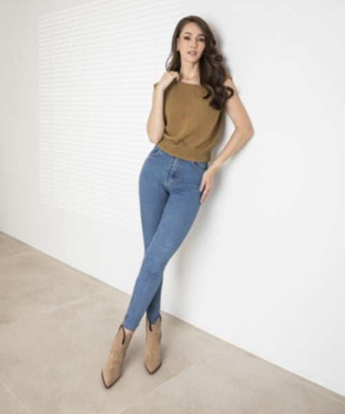 Дамски ежедневни боти от естествен велур бежови 5401 H-604 Patricia Miller