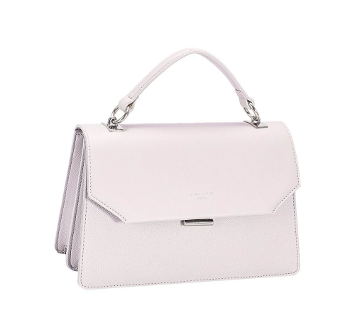 Дамска чанта през рамо светло лилава CM8264 David Jones