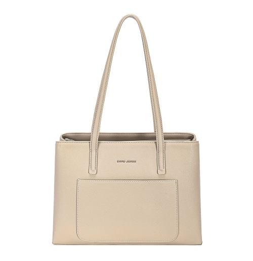 Дамска ежедневна чанта тъмно бежова CM8281 David Jones