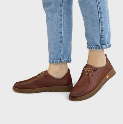 Дамски ежедневни обувки от естествена кожа таба 11-24