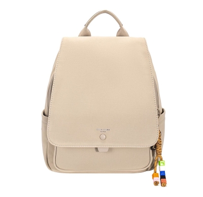 Дамска раница тъмно бежова CM8411 David Jones