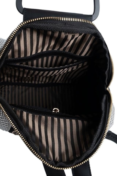 Дамска раница бежова 771 M192 Silver&Polo