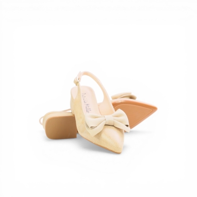 Дамски елегантни сандали от естествена кожа бежови 7061F-272 Patricia Miller