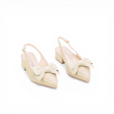 Дамски елегантни сандали от естествена кожа бежови 7061F-272 Patricia Miller