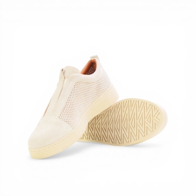 Дамски спортни обувки от естествен набук бежови Y563-1