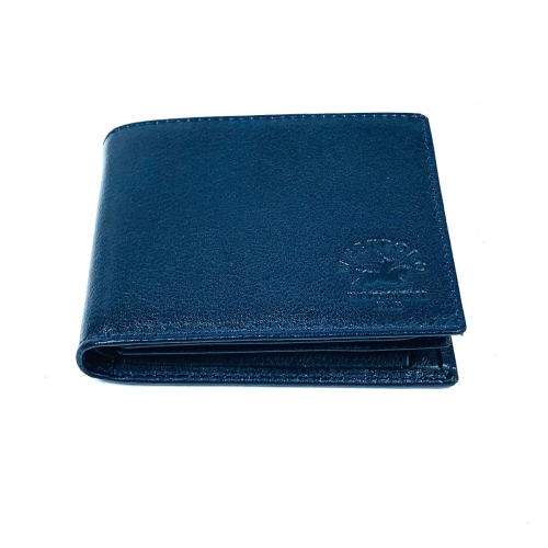 Мъжки кожен портфейл син 36/4-5