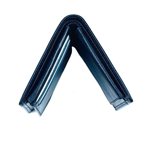 Мъжки кожен портфейл син 36/4-5