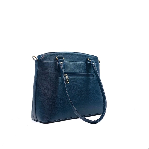 Дамска елегантна чанта в синьо 2578