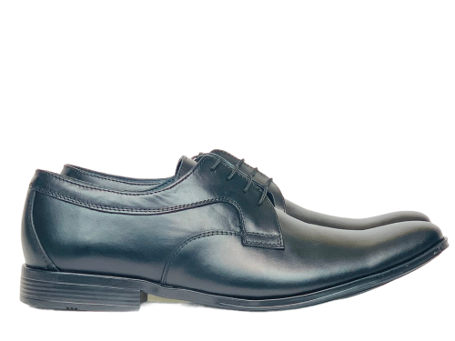 Мъжки елегантни обувки от естествена кожа черни 58/0769 Г