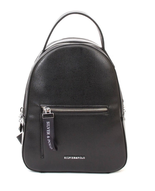 Дамска раница черна 1008 M105 Eylul Silver&Polo