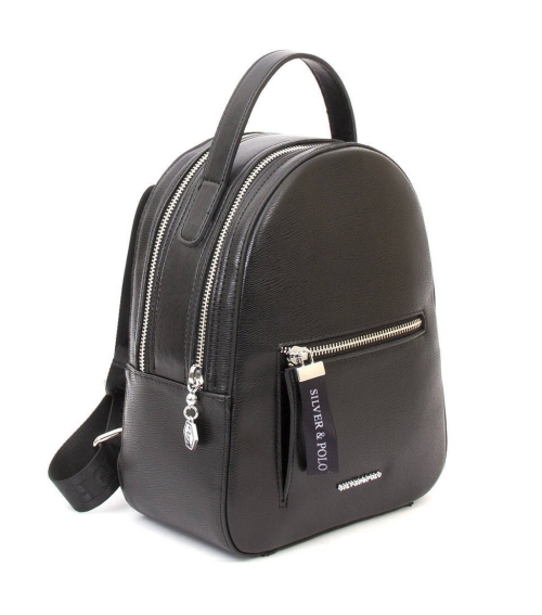 Дамска раница черна 1008 M105 Eylul Silver&Polo