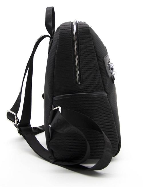 Дамска раница черна 866 M86 Petek Silver&Polo