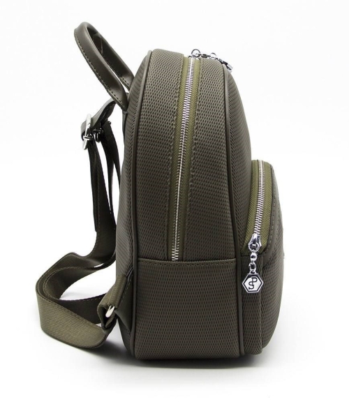 Дамска раница зелена 945 M86 petek Silver&Polo